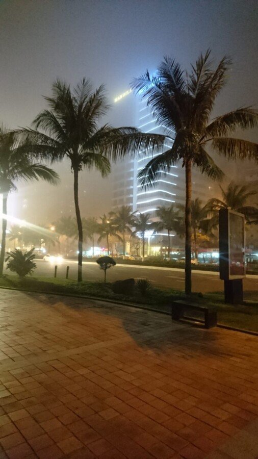 Hot, humid days followed by cooling evening winds on the seafront bring refreshing mists