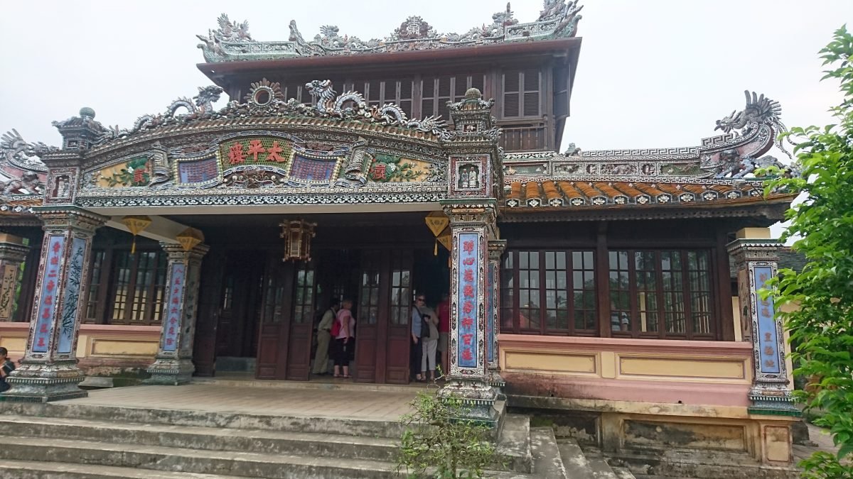 The Emperor's Reading Room, the only part of the Forbidden Purple City to escape damage during the French invasion of Hue in 1947
